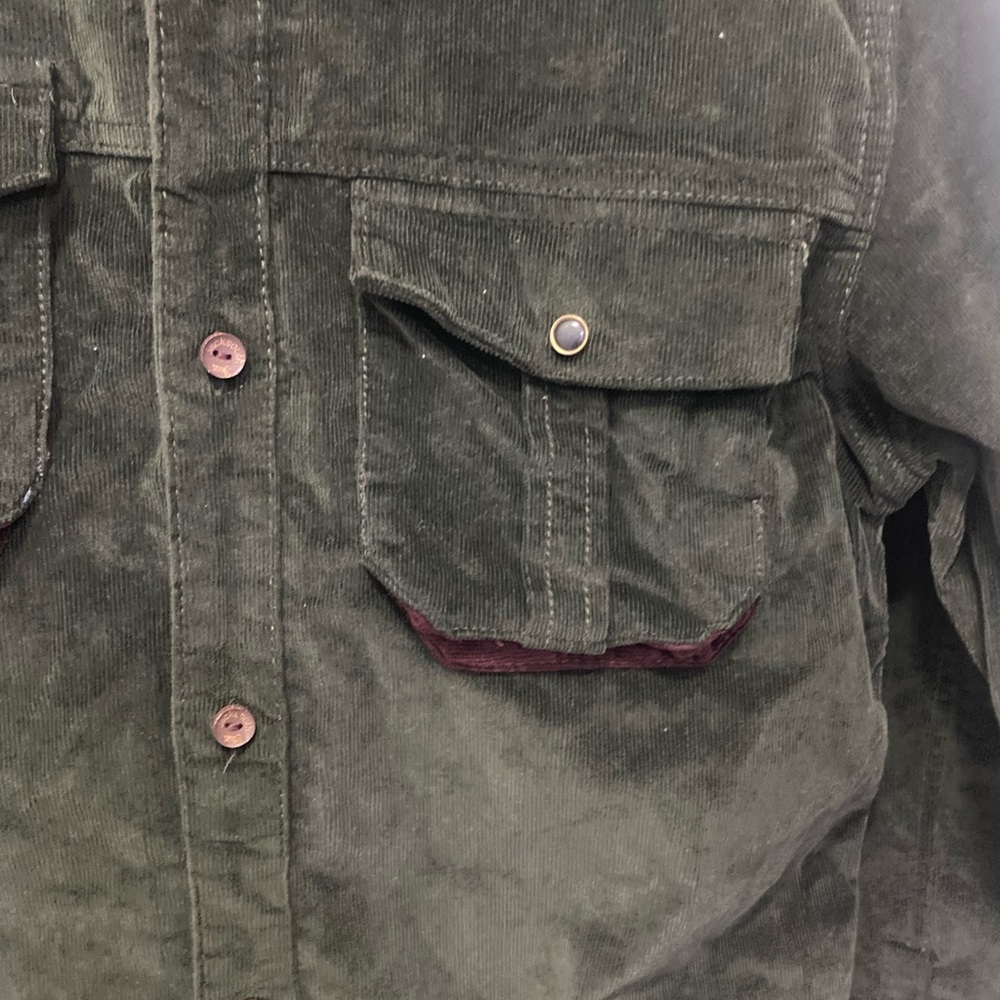 Jack South Men Corduroy Buttoned Down Shirt - Picture 3 of 8